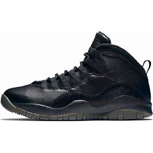 Jordan Men's Black/Black-Metallic Gold Ovo X Air 10 Retro '' 819955-030