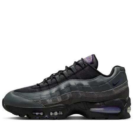 Nike Air Max 95 OG Iron Grey / Black - Wild Grape Ih1228-001 Men's Size 9.5, Gray