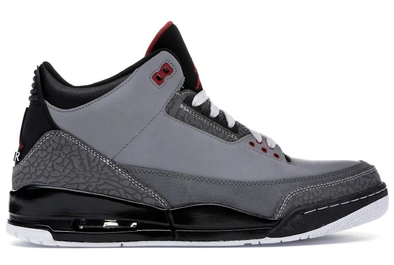Air Jordan 3 Retro Mens 'Stealth