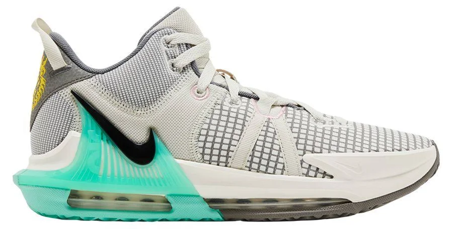 Nike LeBron Witness 7 'Flat Pewter Mint' | Grey | Men's Size 7.5