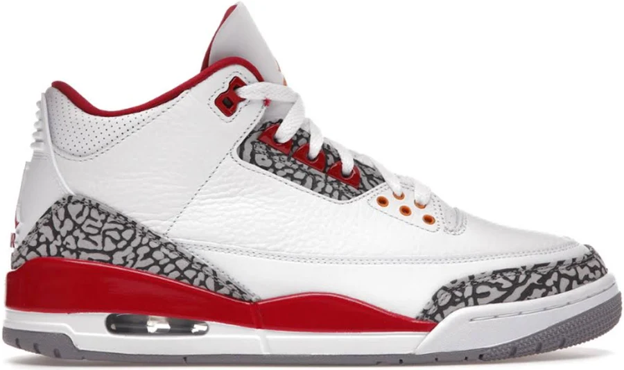 Nike Air Jordan 3 Retro Cardinal Red (Mens)