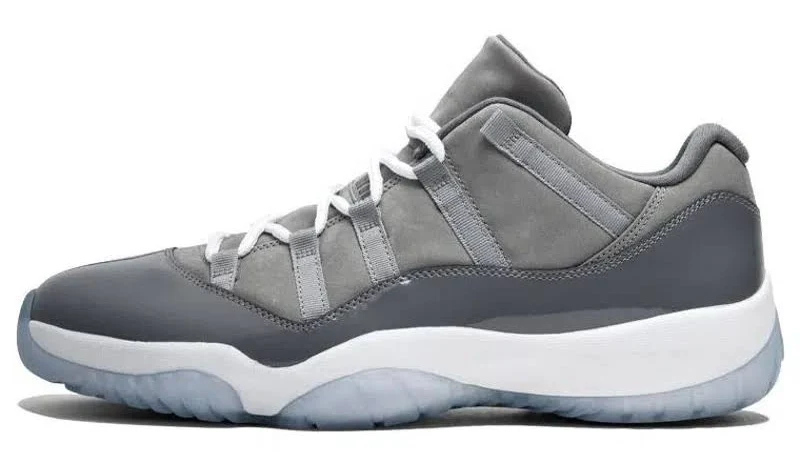 11 Retro Low 'cool Grey' In Gray