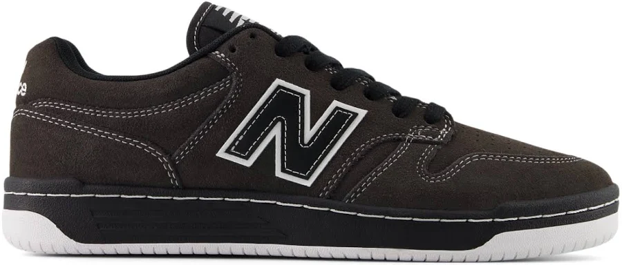 New Balance Numeric 480 (Black/White) 7.0 M