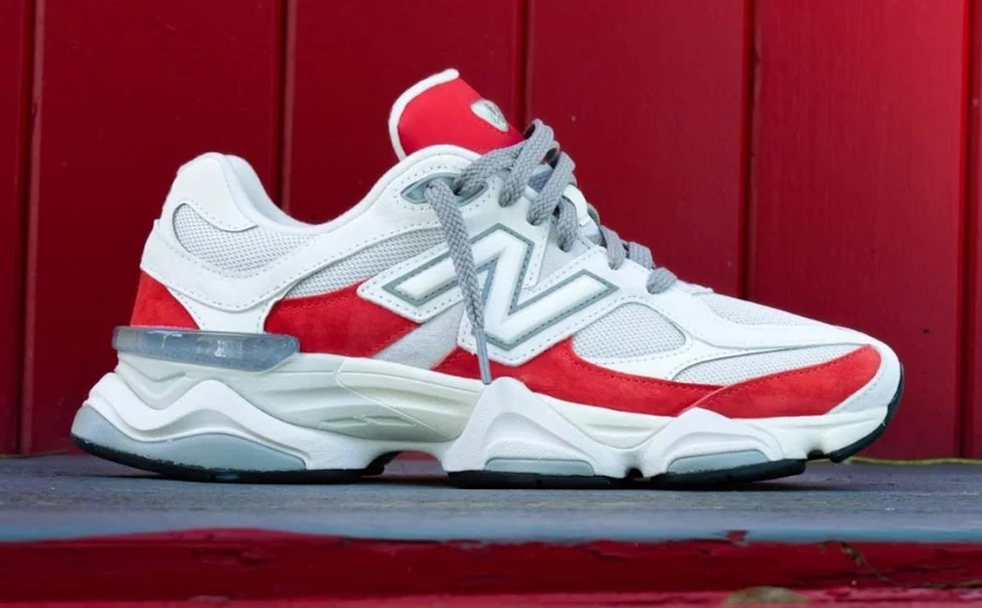Balance 9060 White Red U9060jbe Men's Size