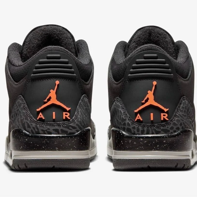 Jordan Shoes | 2023 Nike Air Jordan 3 Retro Og Sz Fear Total Orange Cement Grey Ct3200 | Color: Orange | Size: 7.5 | Btpztlom940's Closet