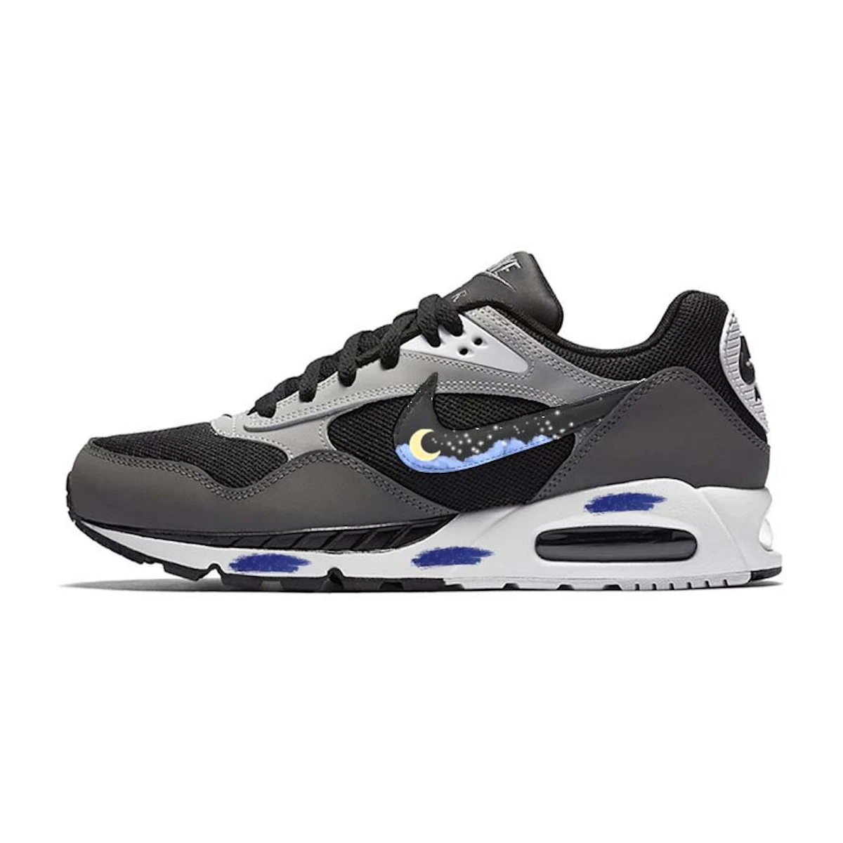 [Custom Shoes] Nike Air Max Correlate 'Black Grey Starry Dream'