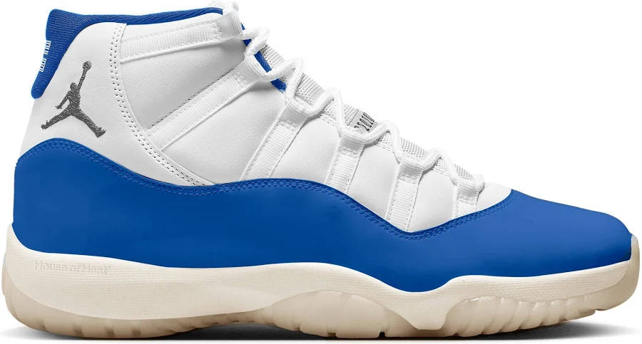 Air Jordan 11 Retro Sport Royal Premium High-Cut Heritage Lifestyle Model