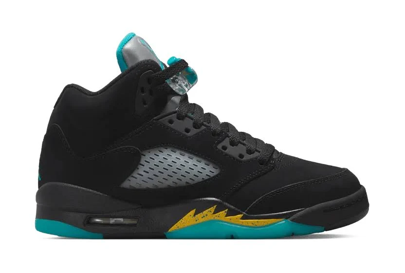 Air Jordan 5 Retro GS 'Aqua' UK4.5