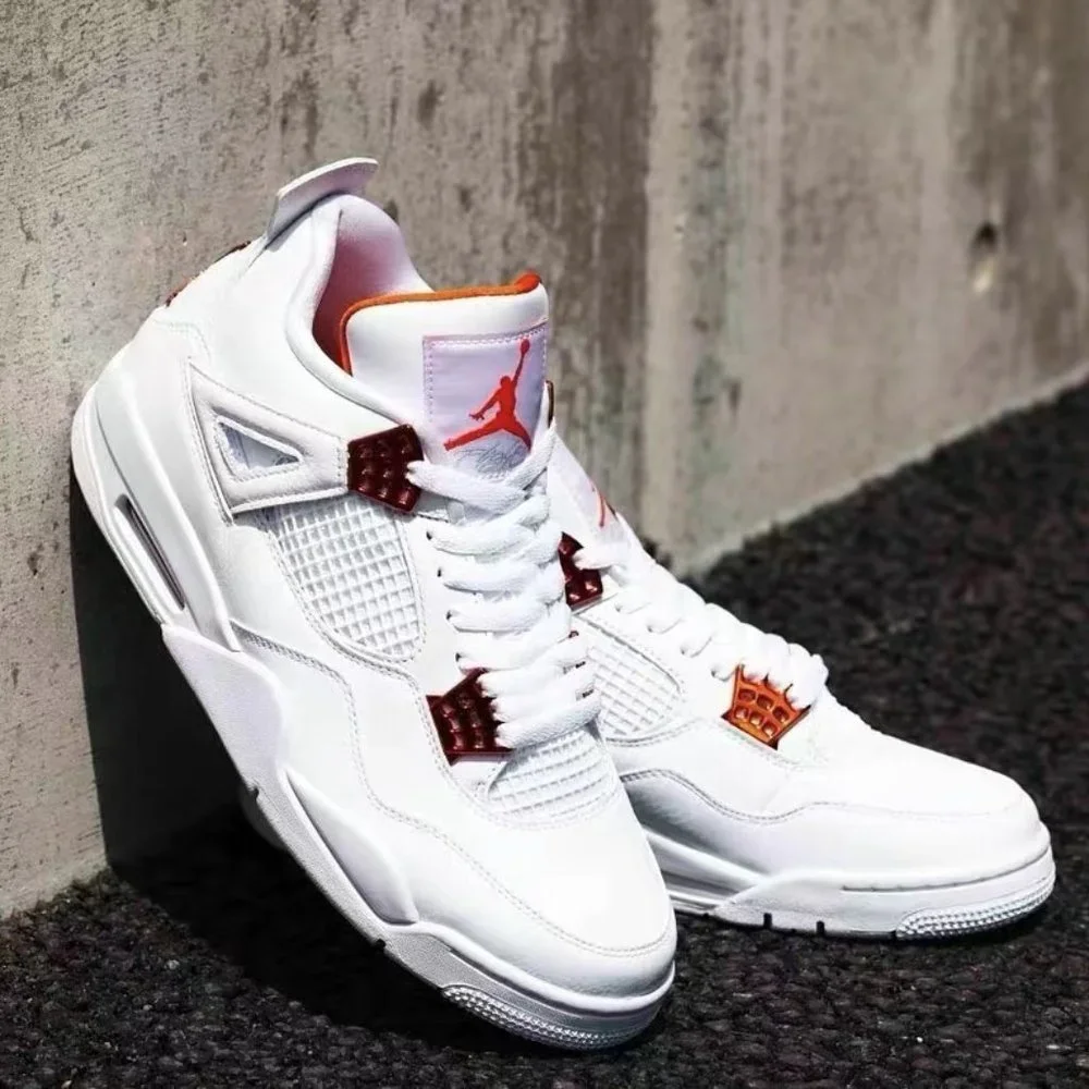 AJ4 JORDAN 4 orange metallic