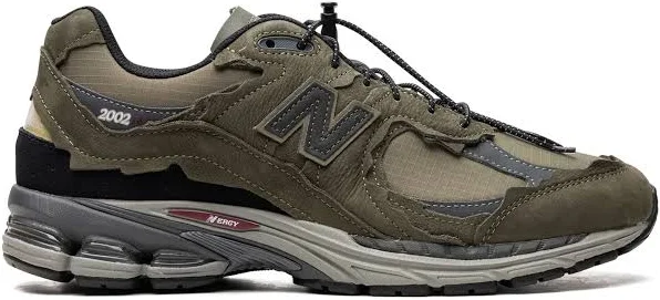 New Balance - 2002R "Protection Pack - Dark Moss" sneakers - unisex - Leather - 6.5 - Green