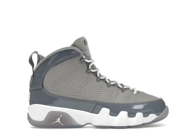 Kids' Air Jordan 9 Retro "Cool Grey