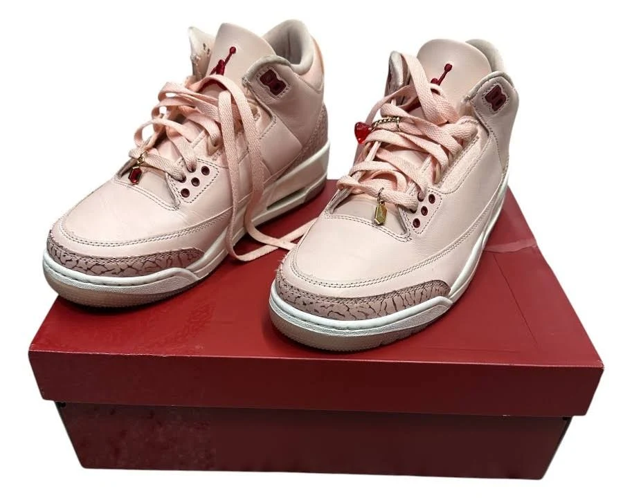 Jordan 3 Retro Valentine's Day Treat Yourself (2025) Hj0178-600 Sz8.
