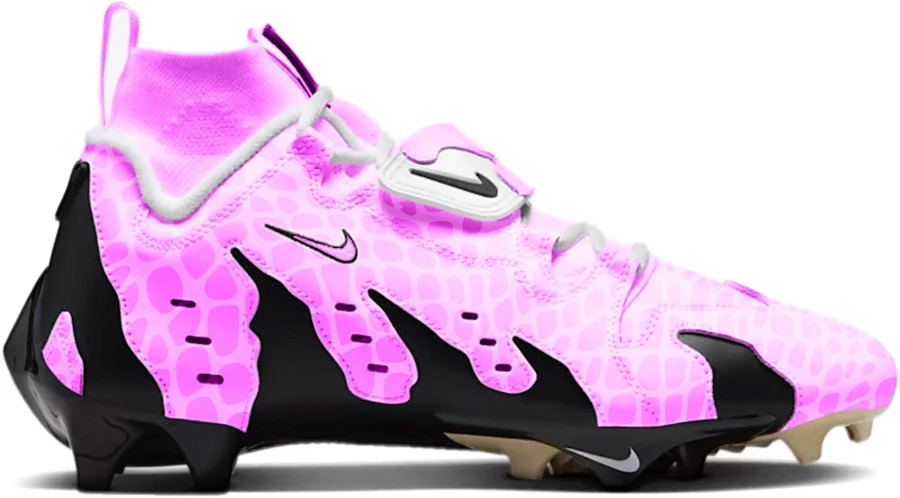"Pink Venom" Nike Vapor Edge 360 DT 96 'Diamond Turf' Cleats - 10