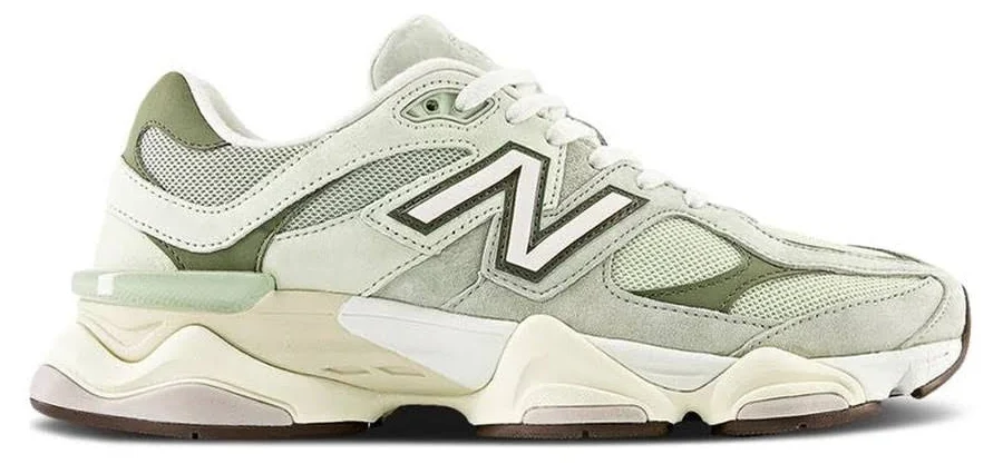 Balance 9060 Olivine Green Suede Mens Shoes U9060eec
