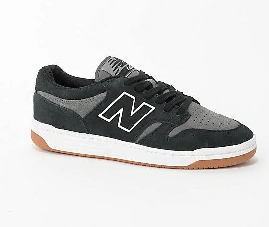 New Balance Numeric 480 Black & Grey Skate Shoes