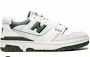 Unisex Retro New Balance 550 Green And White Sneakers.1989 Court Comeback!