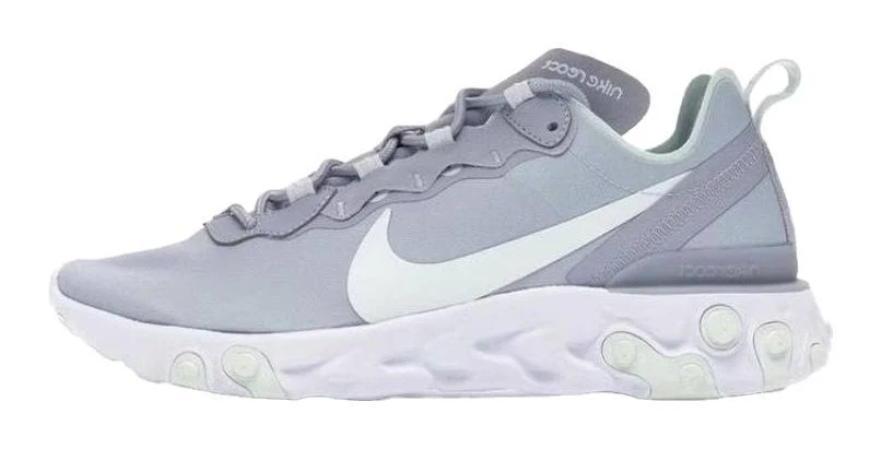 Nike React Element 55 Women Sneakers - Wolf Grey/ghost Aqua-white