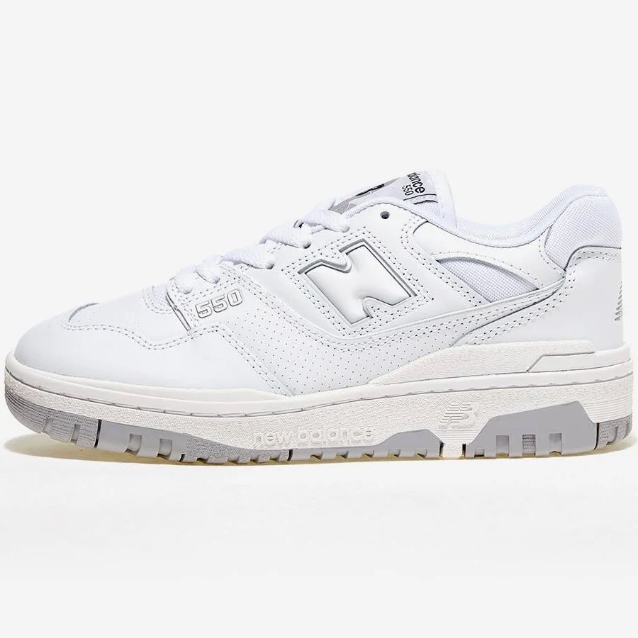 Balance 550 White Grey White Mens Womens Sneakers Bb550pb1 multiple