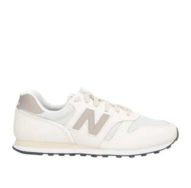 New Balance 373 Man Sneakers Ivory Size 12 Leather, Textile fibers