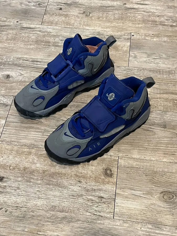 Nike Air Max Speed Turf Cool Gray Deep Royal Blue Us Men's Size 10