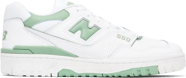 New Balance 550 White Mint Green BB550FS1 | Size US 10