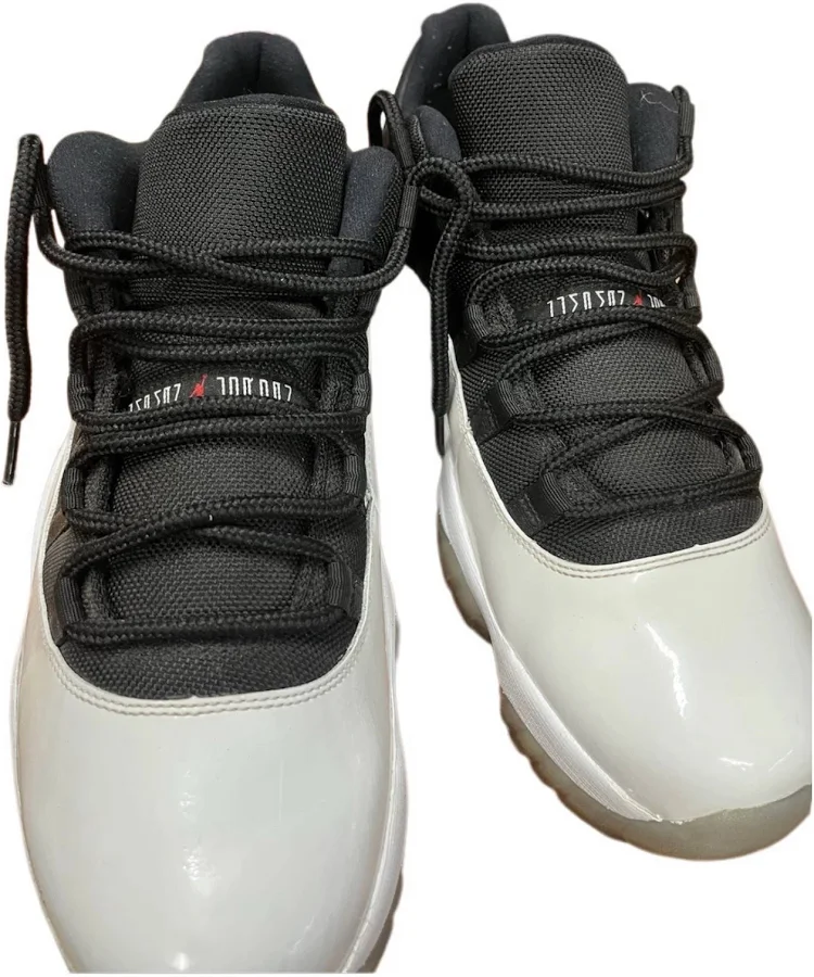 Air Jordan 11 Retro Low Closing Ceremony White Tuxedo Mens Shoes Size
