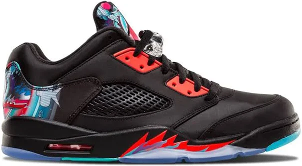 Jordan - Air Jordan 5 Retro Low "China" sneakers - unisex - Rubber/Polyester/Polyester - 10.5 - Black