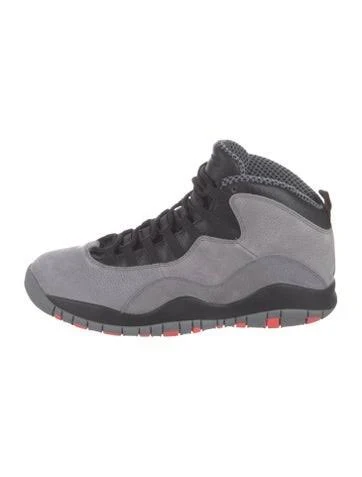 Jordan 10 Retro Sneakers in Grey, Men's US 12 | 12