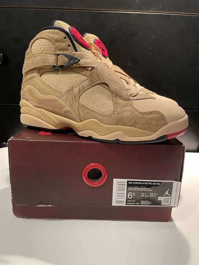 Rui Hachimura X Air Jordan 8 Retro Se Black Samurai