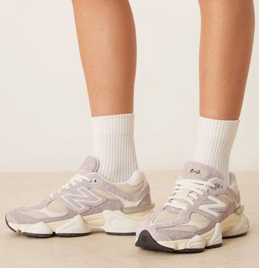 New Balance 9060 sneakers in lilac-Gray