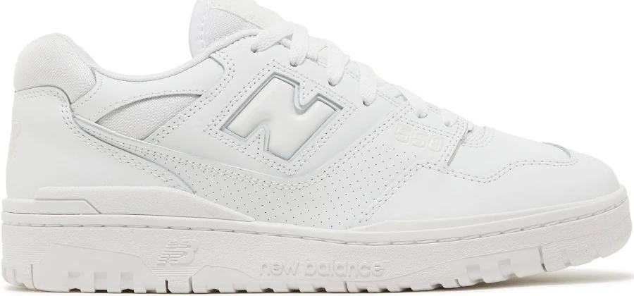 New Balance 550 'Triple White' | Men's Size 12