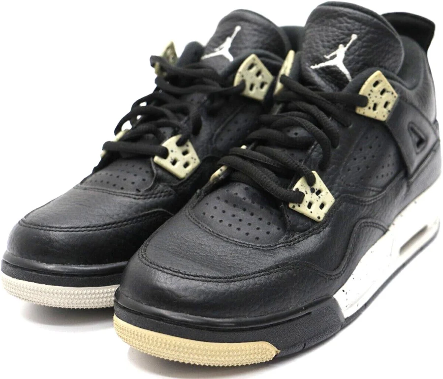 Air Jordan 4 Retro Oreo [408452-003] 2015 Gs Size 5.5 Us/38 Eu
