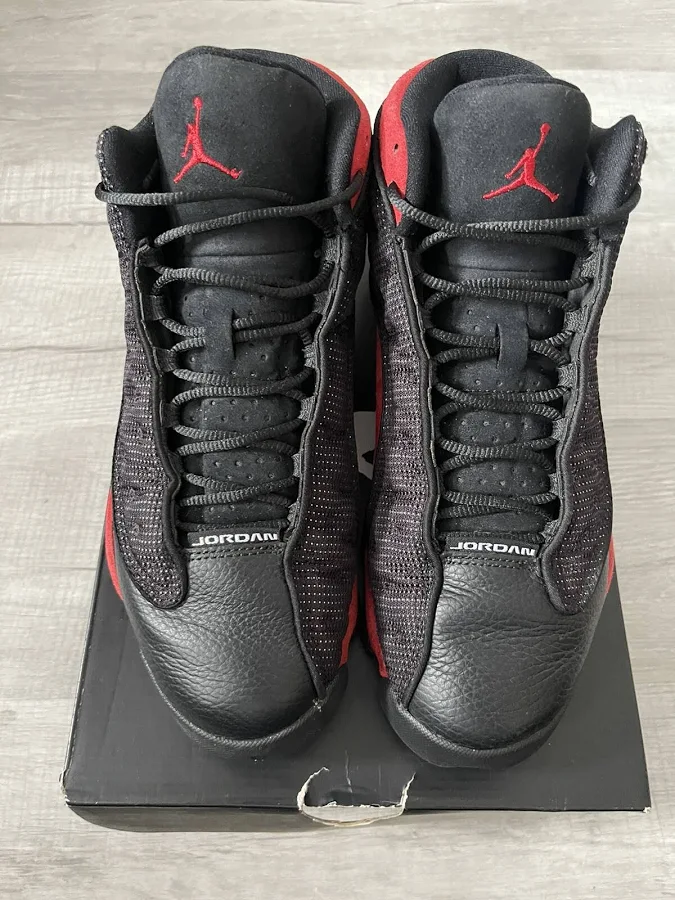 Size 8.5 - Nike Air Jordan 13 Bred 2013 Black Red 414571–010 Og Xiii