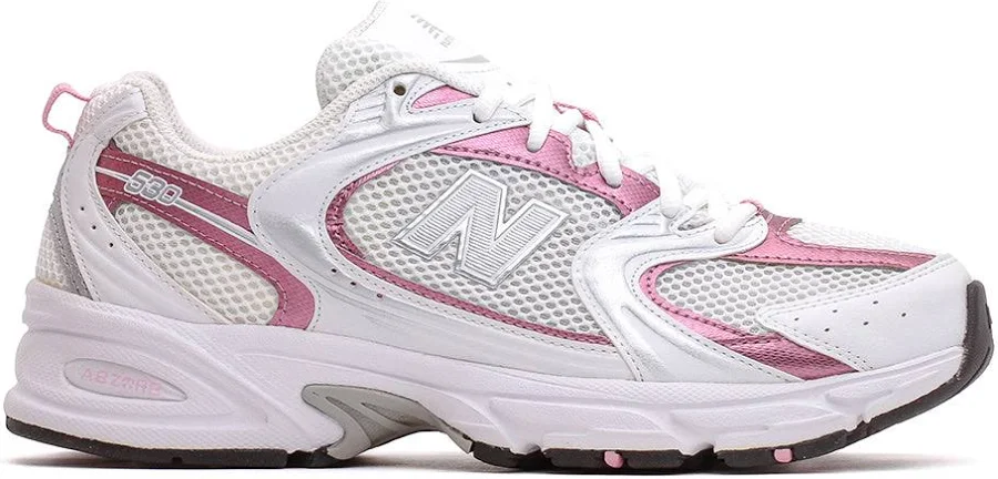 New Balance Men 530 White Pink Sugar MR530PK, 8