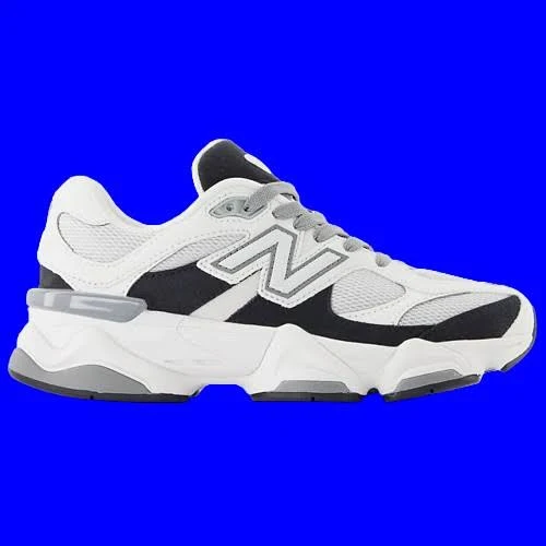 Balance 9060 Reflection Black Gs & Women's White Sports Sneaker