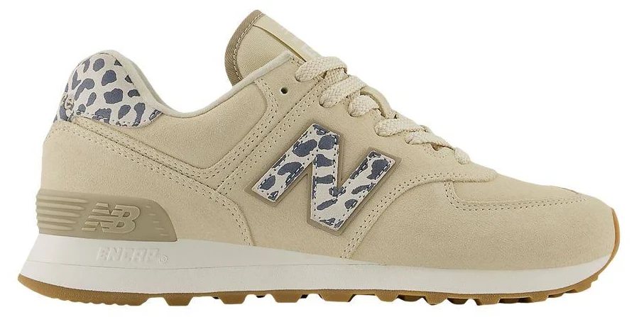 New Balance Wmns 574 'Sea Salt Leopard' | Cream | Women's Size 7