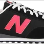 New Balance New Balance Black Sneakers With Hot Pink 'N' Accent - Women | Color: Black/Pink/White | Size: 9