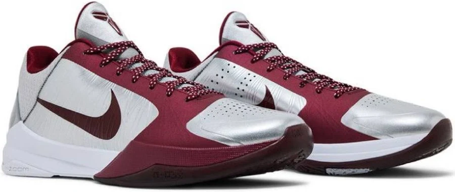 Nike Shoes | Nike Zoom Kobe 5 Protro "Lower Merion Aces" Im0557-001 (2026) Size 14 New | Color: Red/Silver | Size: 14 | Swami_Goods's Closet