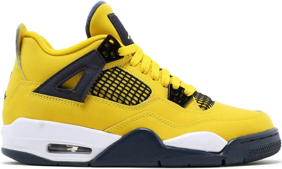 Air Jordan 4 Retro 'Lightning' 2021 CT8527 700 | USW 5.5y (slight discoloration)