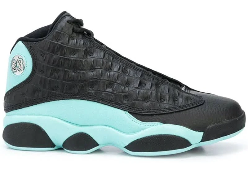 Air Jordan 13 Island Green In Black