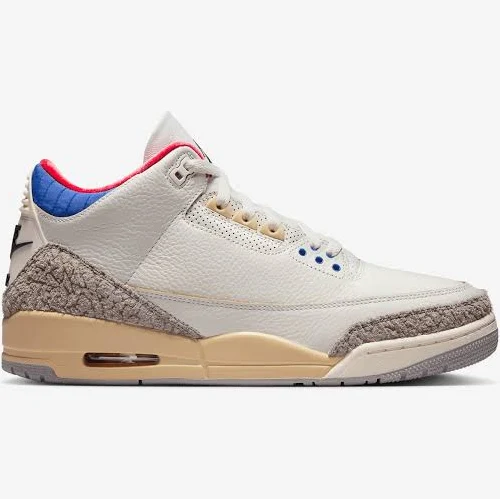 Nike - Men’s Air Jordan 3 Retro OG Sneakers - (White/Black/Sport Royal)