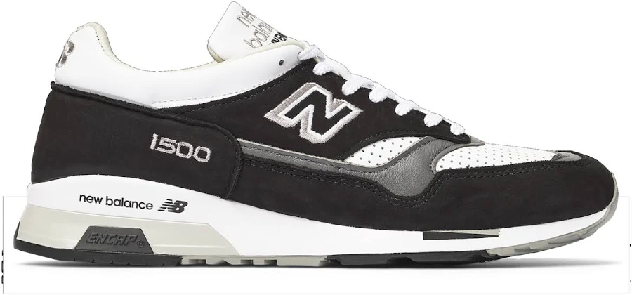 NEW BALANCE M1500 'Made In UK' Mens Sneakers 12 / M1500KGW / Black / White