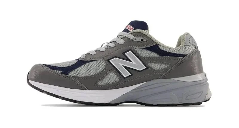 New Balance 990v3 Miusa Elephant Grey Navy M990gj3 Skate Sneakers