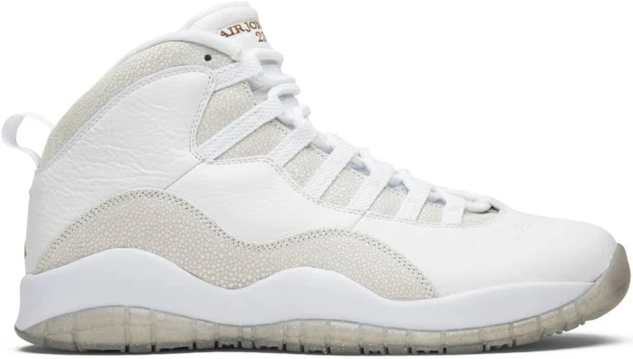Jordan 10 Retro Drake OVO White