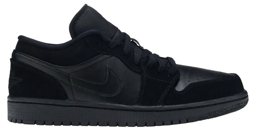Air Jordan 1 Retro Low 'Triple Black' | Men's Size 10.5
