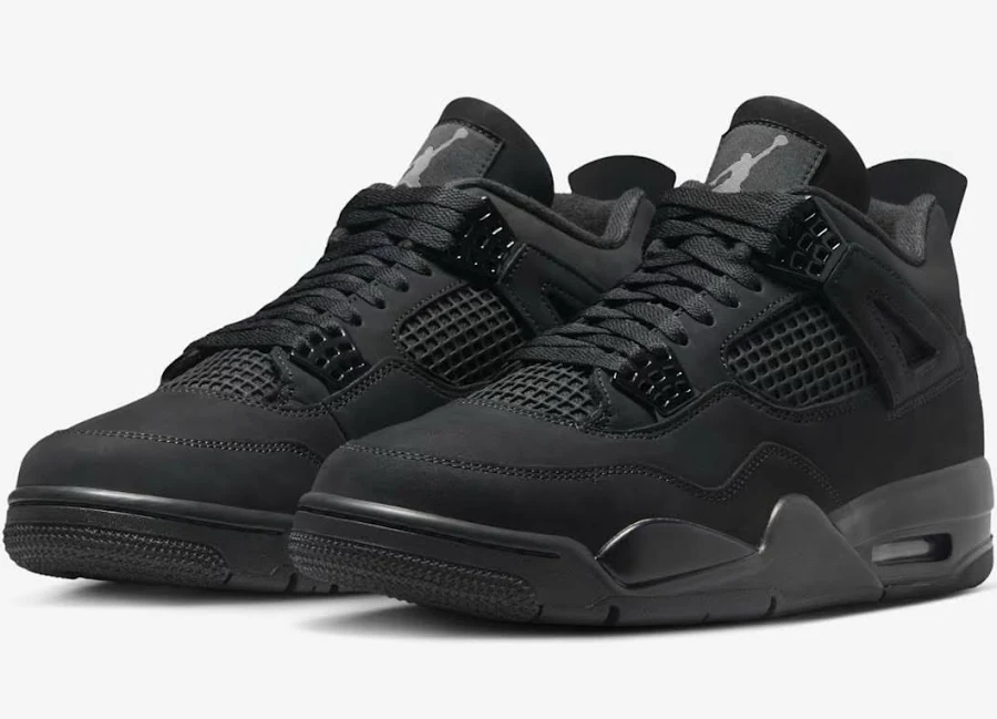 Air Jordan 4 Black Cat 2025 Fv5029-010 Preorder