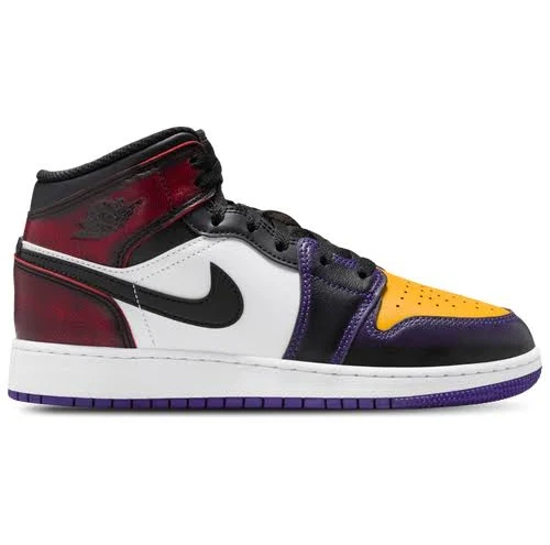 Air Jordan 1 Mid SE LA To Chicago Kids' Shoes
