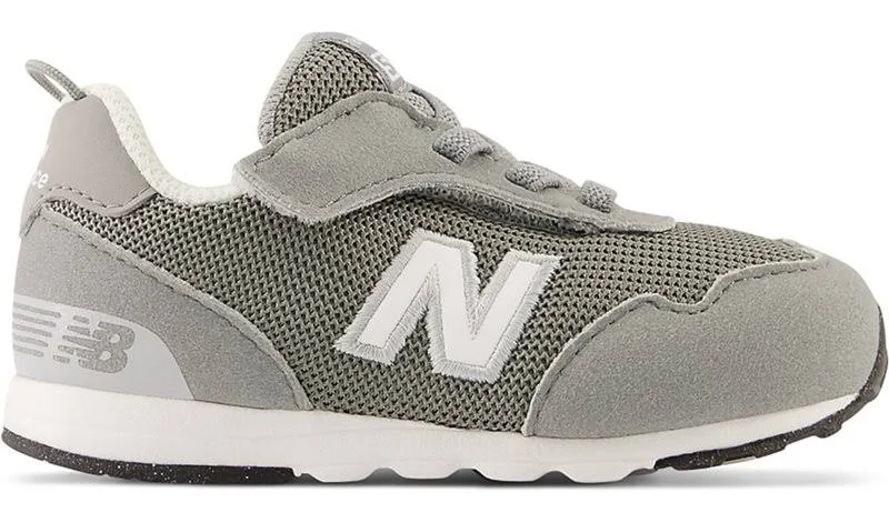 New Balance Toddlers' 515 NEW-B Hook-and-Loop Shoes Grey/White - Toddler at Academy Sports