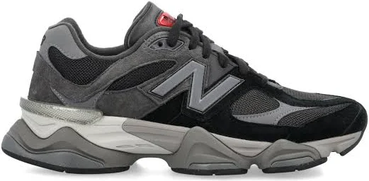 NEW BALANCE 9060 BLACK SNEAKERS, BLACK / 6