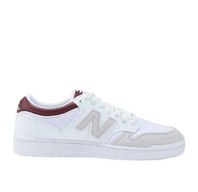New Balance 480 Man Sneakers White Size 12 Leather, Textile fibers